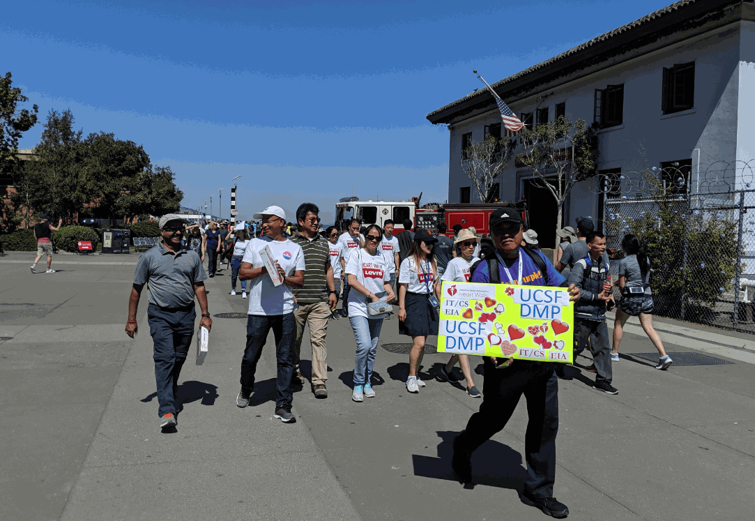 UCSF Heart Walk En Route